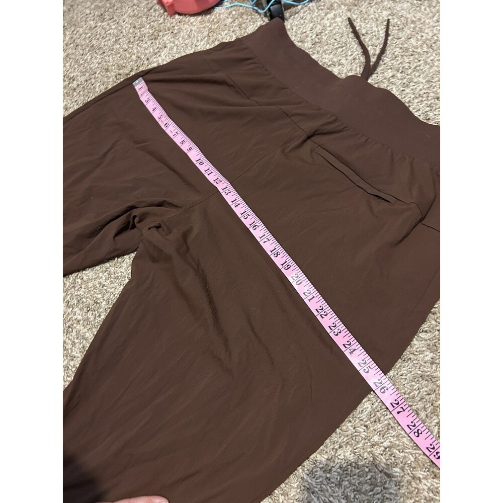 Athleta Pants Womens 18 Brown Trekkie North High Rise Jogger Ripstop Hiking - Picture 11 of 12